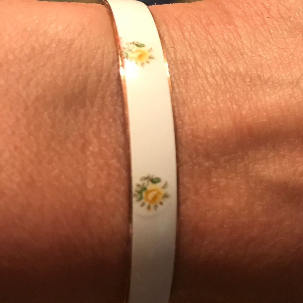 Vintage Solid Copper Bangle - image 1